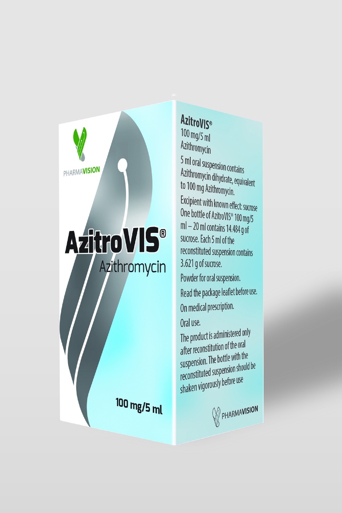 Азитровис 100мг/5мл