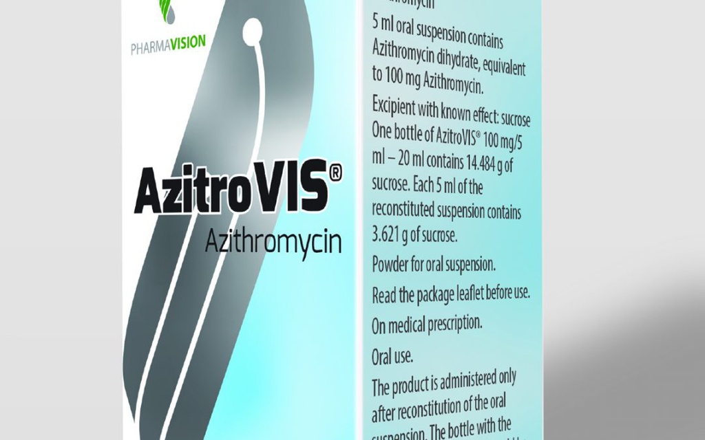 Азитровис 200мг/5мл