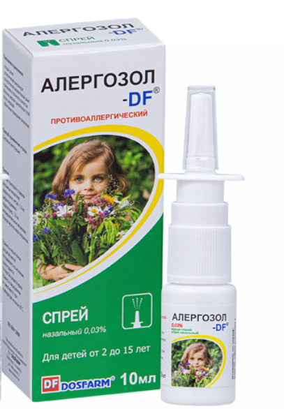 алергозол 0.03% 10мл Спрей