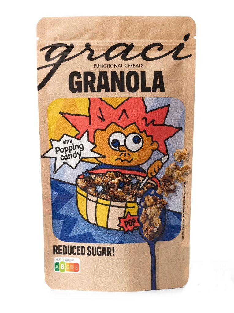 Graci Granola Тэсэрдэг чихэртэй 250гр