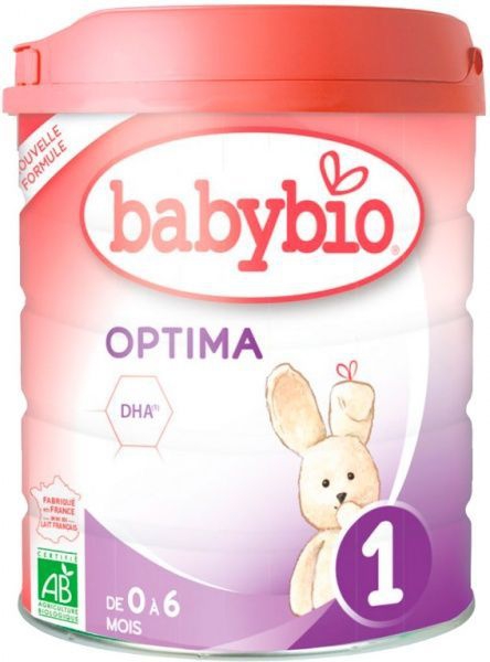 Babybio сүү  Оптима 1 пробиотиктой 800гр 0-6сар