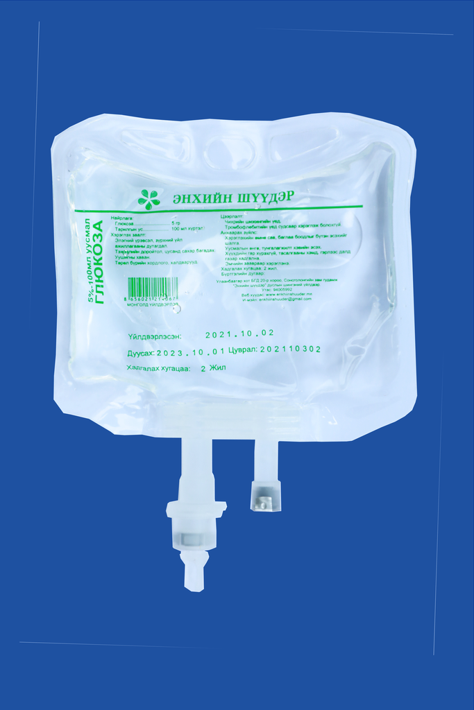 Глюкоз 5% 100мл