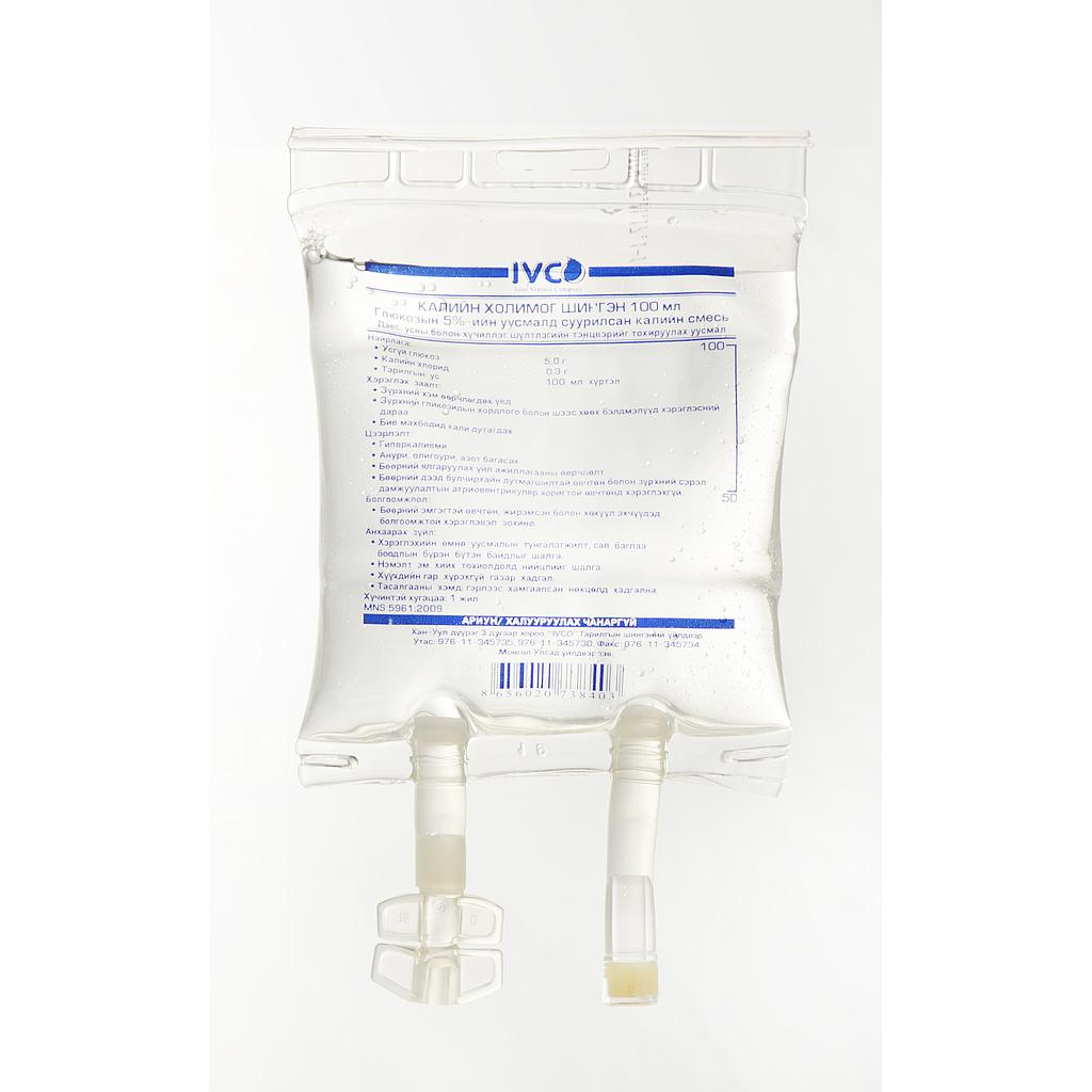 Калийн смесь  0.5% 250 мл