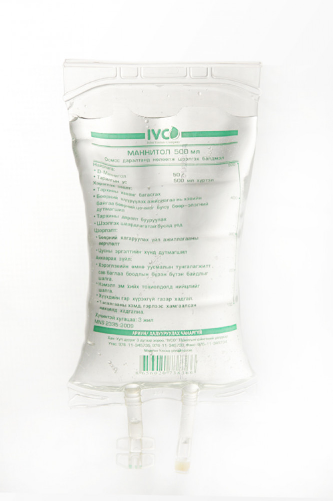 маннитол 10%-500мл