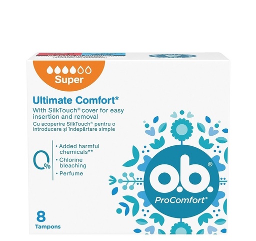 [1000215] Ob тампон Супер №8 Ultimate comfort