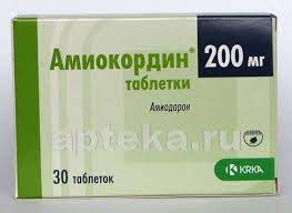[1700056] Амиокордин 200мг №30 №1