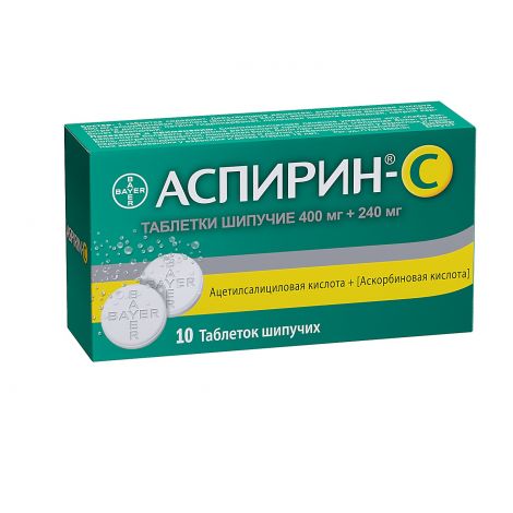 [4300005] Аспирин С №10 Bayer - Bayer