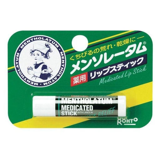 [1001316] Rohto Ментолатум уруул өнгөлөгч гаатай эмчилгээний 4,5гр