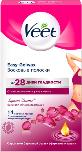 [1000686] Veet Восковые полоски №14