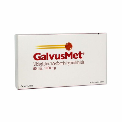 [4400013] Гальвус мет 50мг/1000мг №60 - Novartis