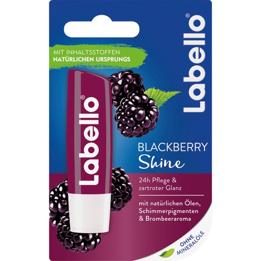 [4100612] Labello Blackberry Shine 4,8гр Уруул өнгөлөгч