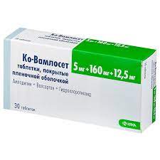 [1200024] Ко-Вамлосет 5мг/160мг/12,5мг №28