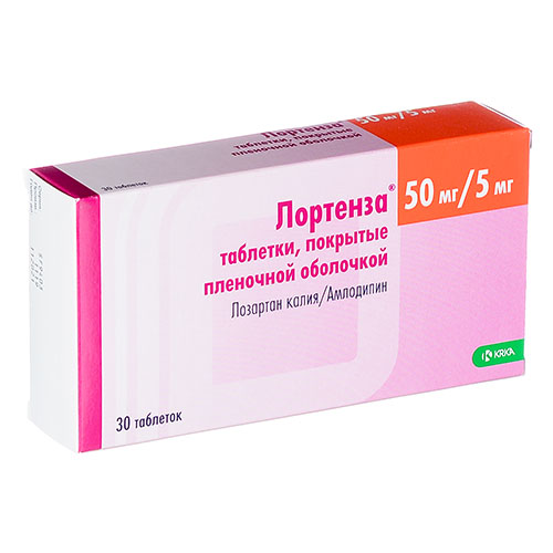 [1200034] Лортенза 5мг/50мг №30