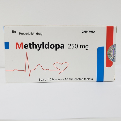 [1200035] Метилдопа 250мг №100