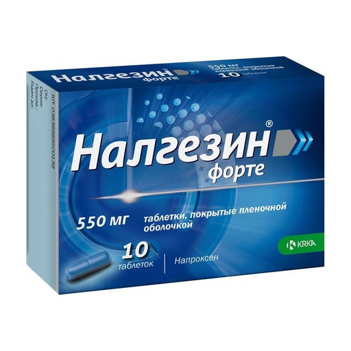[5300095] Налгезин Форте 550мг №10