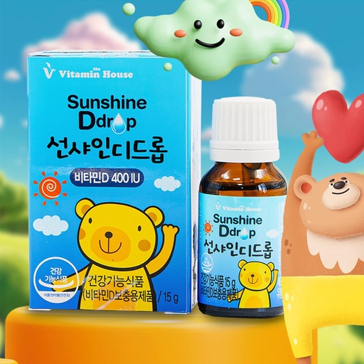 [0100671] Vitamin shop Хүүхдийн тосон Д витамин 15гр