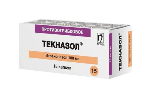 [1800016] Текназол 100мг №15