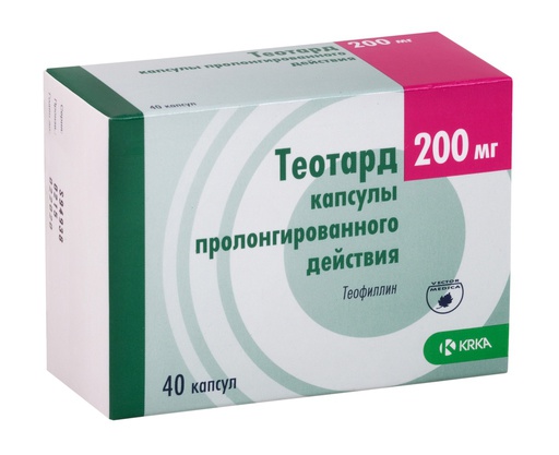 [3400137] Теотард 200мг №40