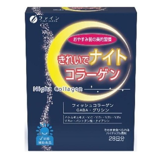 [0100365] Шөнийн Коллаген №28 Fine Japan