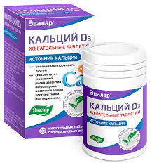 [0100381] Эвалар кальци +д3 жев №30