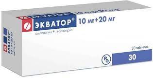[1200088] Экватор 20/10мг №30 - Гедеон Рихтер
