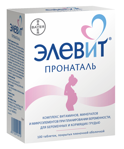 [0100384] Элевит №100 - Bayer