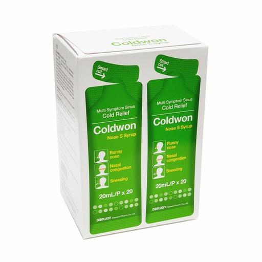 [3400144] Колдвон Нөүс №20 1ширхэг - Daewon Pharm Co,.Ltd.