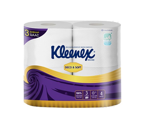 [1000742] Kleenex Deco soft 35M №4
