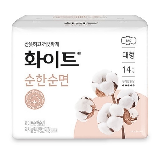 [1000777] Kotex Purecotton White Slim L №16