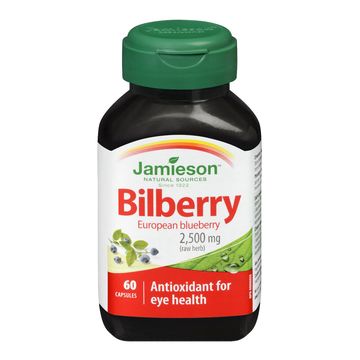 [0100515] Jamienson Bilberry 2000мг №60