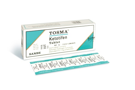 [3500041] Кетотифен Тосма №60