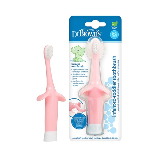 [4100768] Dr.Browns Infant-to Toddler toothbrush 0-3