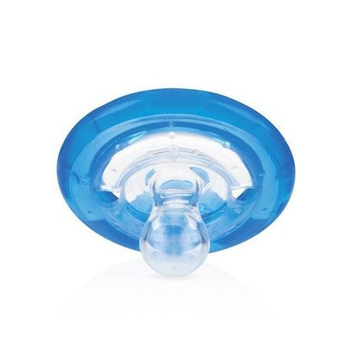 [4100781] Nuby Силикон соска 0-6сар Cherry Classic