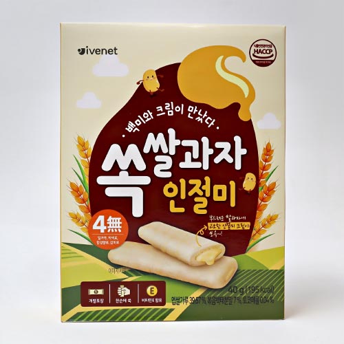 [4000451] Ivenet Хавтгай жигнэмэг 7+ 40гр