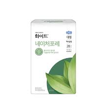 [1001017] Kotex White Naturefore L №28 Maxi Slim