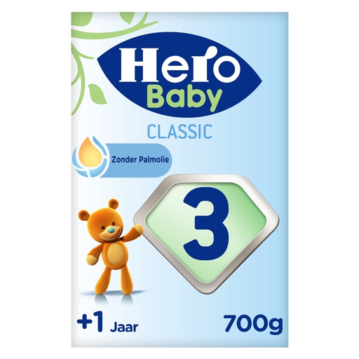 [4000465] Hero Baby Classic №3 1+ 700гр