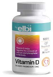 [0100588] Elbi Vitamin D, Calcium, Magnesium, Zinc №30