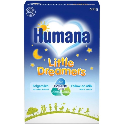 [4000473] Humana Little Dreamers 600гр Шөнийн сүү