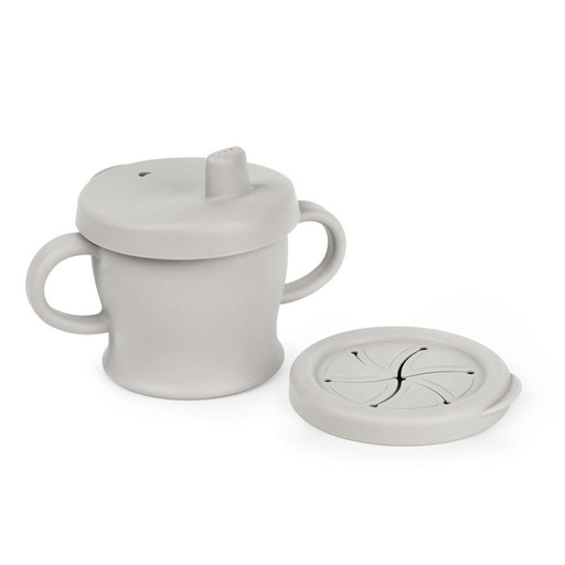 [4100820] Haakaa Таглаатай аяга Silicone Sip-N-Snack Cup