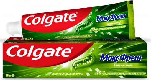 [1001115] Colgate Макс Фреш Зеленый чай 100мл
