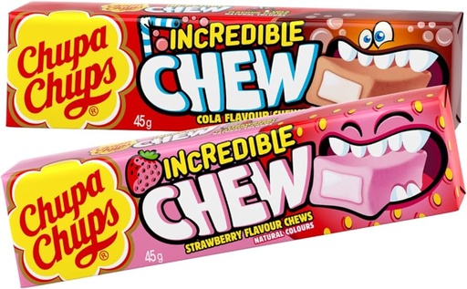 [4000487] Chupa chups Incredible Chew 45гр