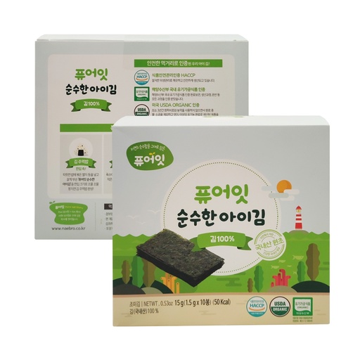 [4000560] Өрмөнцөр Органик далайн байцаа 15гр