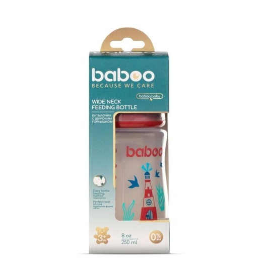[4100890] Baboo Wide neck bottle 250мл