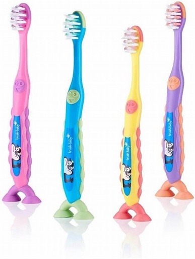 [4100929] Brushbaby Шүдний хос сойз зөөлөн үстэй 3-6нас