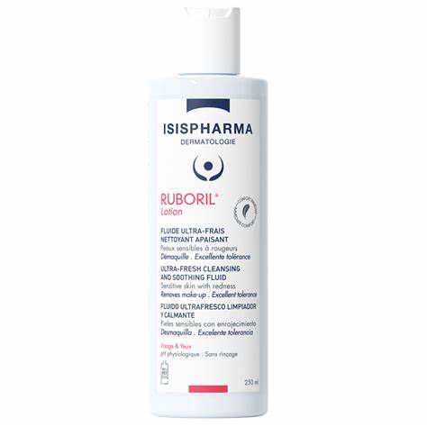 [1000005] Isispharma Ruboril Lotion сүүн шингэн эмзэг улайлттай арьсны цэвэрлэгч 250мл