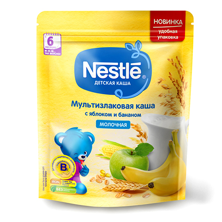 [4000072] Nestle Каш 220гр Алим Банан Эрдэнэшиш