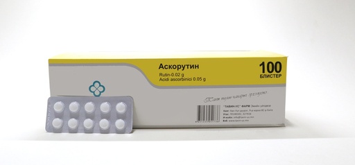 [0100038] Аскорутин Тавин ус №10