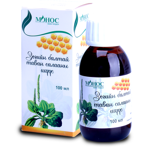 [4000183] Зөгийн бал таван салааны шүүс 100мл - Монос фарм ХХК
